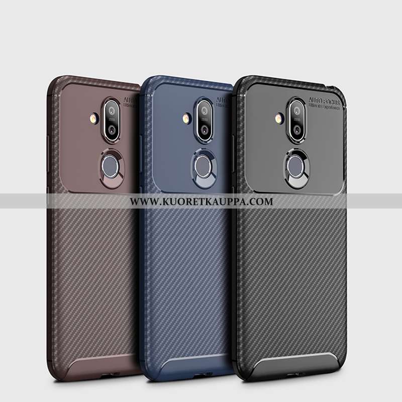 Kuori Nokia 8.1, Kuoret Nokia 8.1, Kotelo Nokia 8.1 Silikoni Suojaus Puhelimen Kuitu Liiketoiminta R