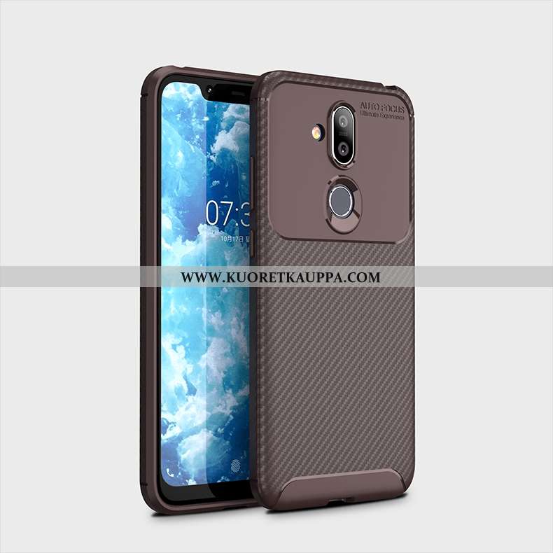 Kuori Nokia 8.1, Kuoret Nokia 8.1, Kotelo Nokia 8.1 Silikoni Suojaus Puhelimen Kuitu Liiketoiminta R