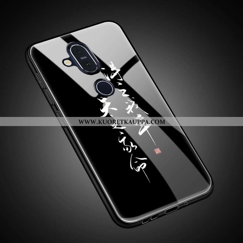 Kuori Nokia 8.1, Kuoret Nokia 8.1, Kotelo Nokia 8.1 Suojaus Lasi Suuntaus All Inclusive Ihana Kultai