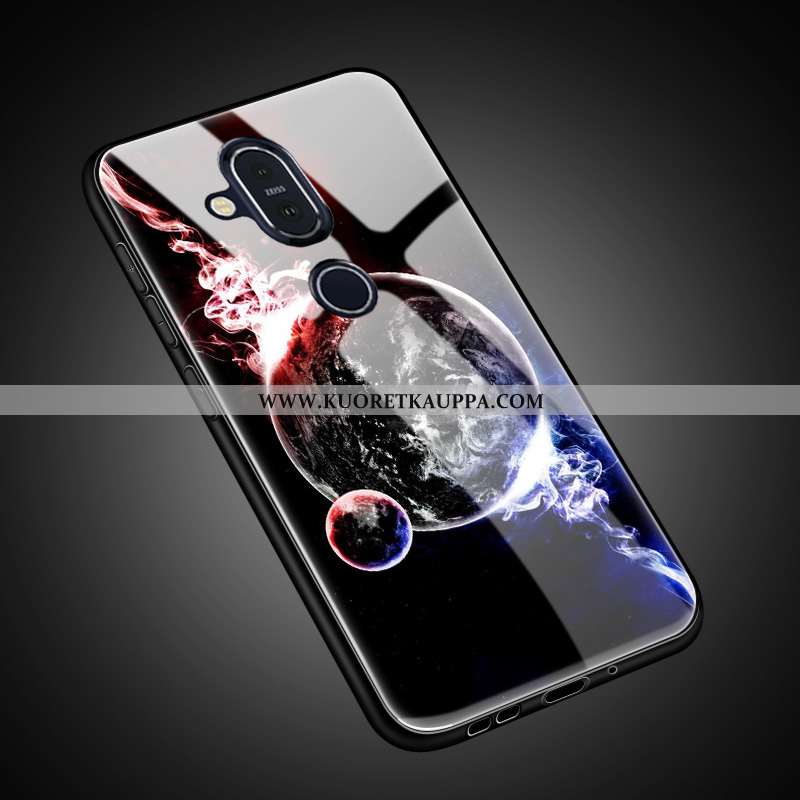 Kuori Nokia 8.1, Kuoret Nokia 8.1, Kotelo Nokia 8.1 Suojaus Lasi Suuntaus All Inclusive Ihana Kultai