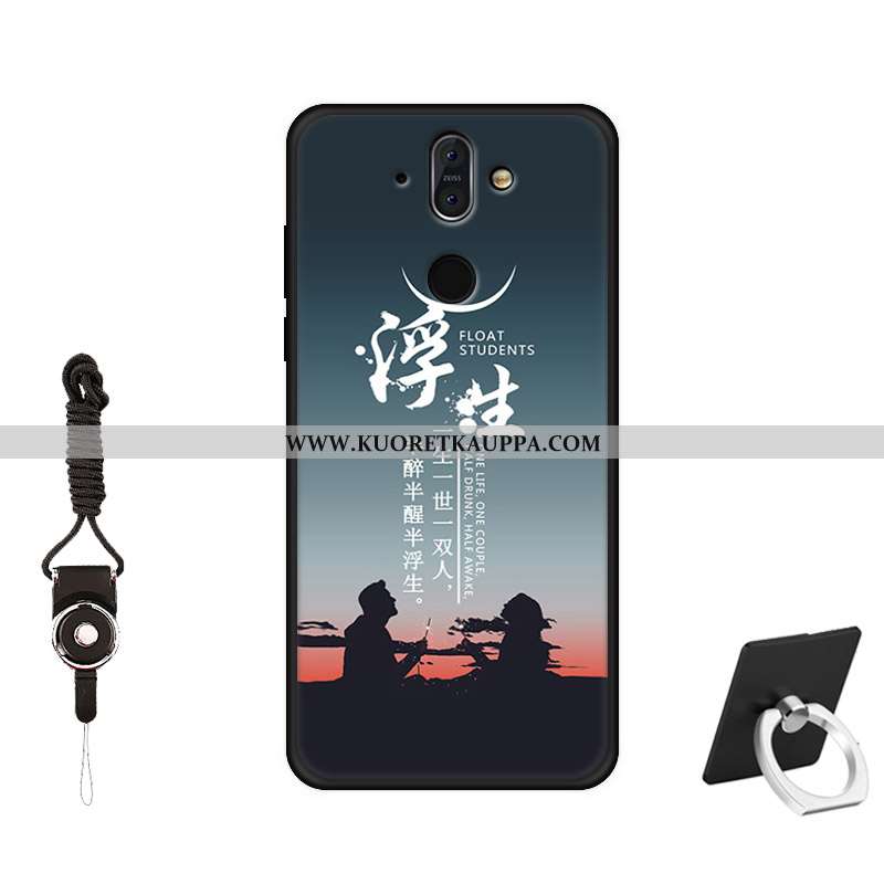 Kuori Nokia 8 Sirocco, Kuoret Nokia 8 Sirocco, Kotelo Nokia 8 Sirocco Lasi Pesty Suede Näytönsuojus 