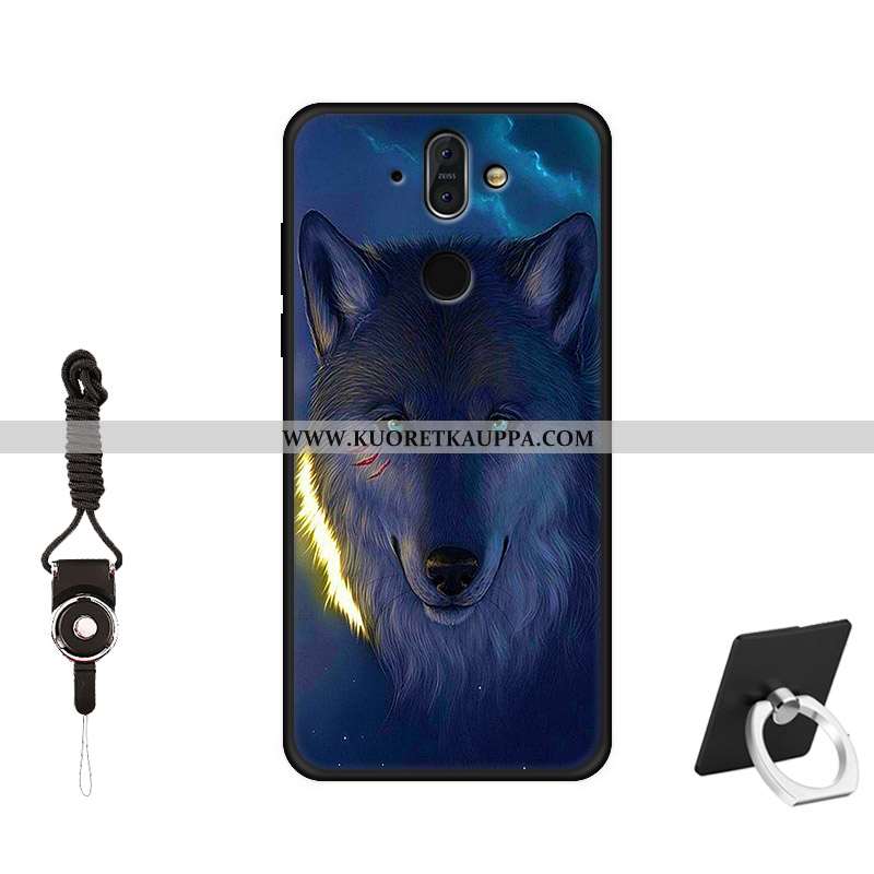 Kuori Nokia 8 Sirocco, Kuoret Nokia 8 Sirocco, Kotelo Nokia 8 Sirocco Lasi Pesty Suede Näytönsuojus 