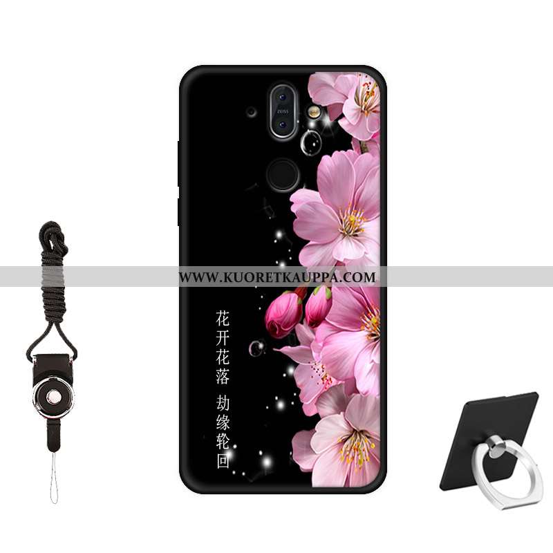 Kuori Nokia 8 Sirocco, Kuoret Nokia 8 Sirocco, Kotelo Nokia 8 Sirocco Lasi Pesty Suede Näytönsuojus 