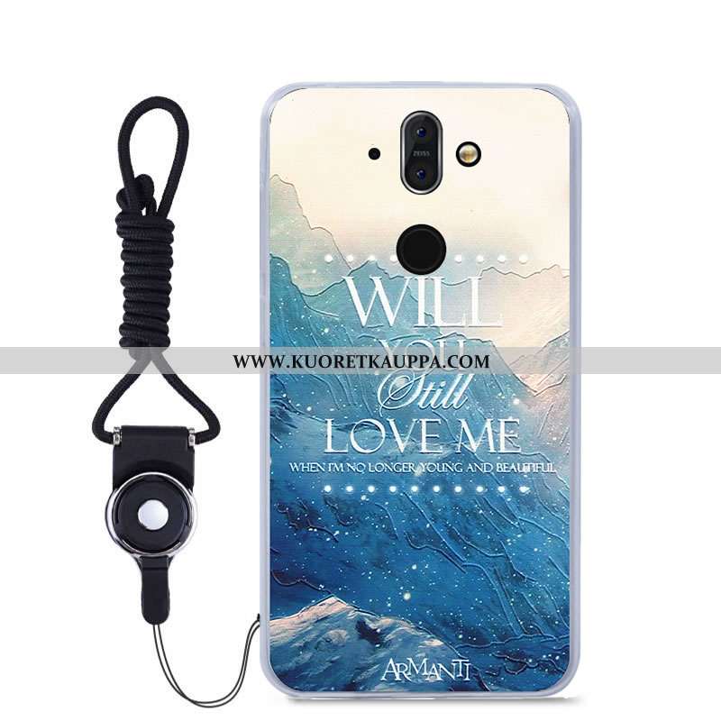 Kuori Nokia 8 Sirocco, Kuoret Nokia 8 Sirocco, Kotelo Nokia 8 Sirocco Pehmeä Neste Korkea Puhelimen 