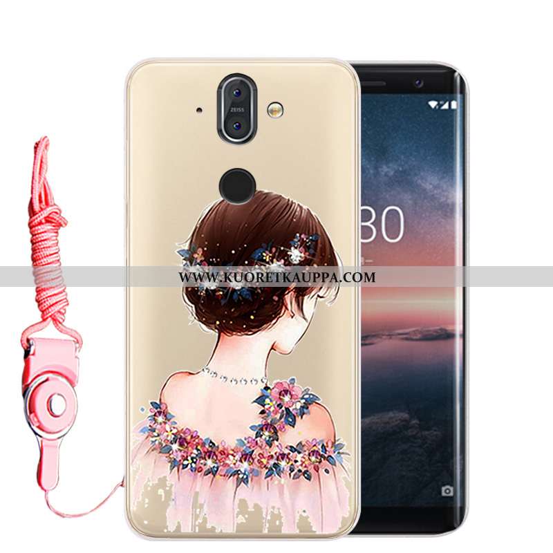 Kuori Nokia 8 Sirocco, Kuoret Nokia 8 Sirocco, Kotelo Nokia 8 Sirocco Pehmeä Neste Suojaus Murtumato