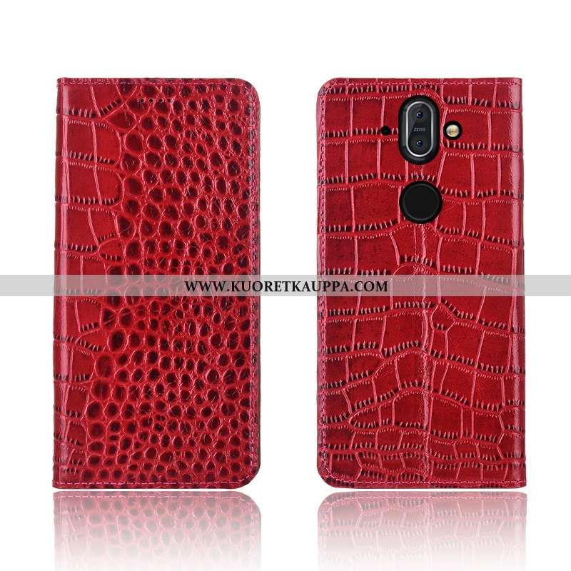 Kuori Nokia 8 Sirocco, Kuoret Nokia 8 Sirocco, Kotelo Nokia 8 Sirocco Silikoni Suojaus Krokotiili Al