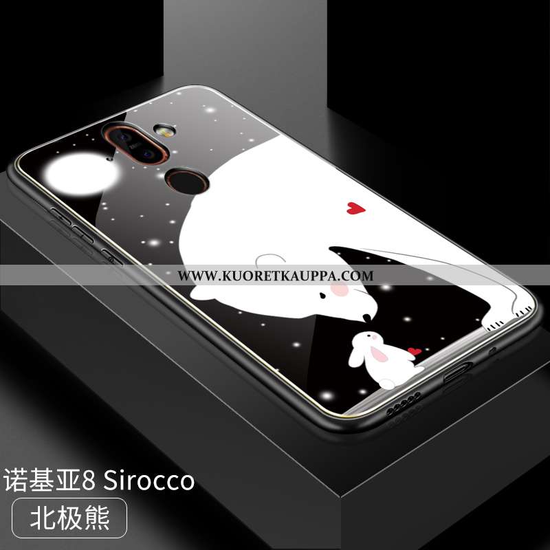 Kuori Nokia 8 Sirocco, Kuoret Nokia 8 Sirocco, Kotelo Nokia 8 Sirocco Suojaus Lasi Ihana Rakastunut 