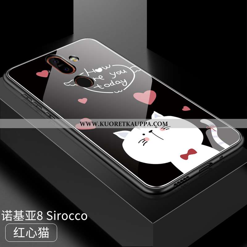 Kuori Nokia 8 Sirocco, Kuoret Nokia 8 Sirocco, Kotelo Nokia 8 Sirocco Suojaus Lasi Ihana Rakastunut 