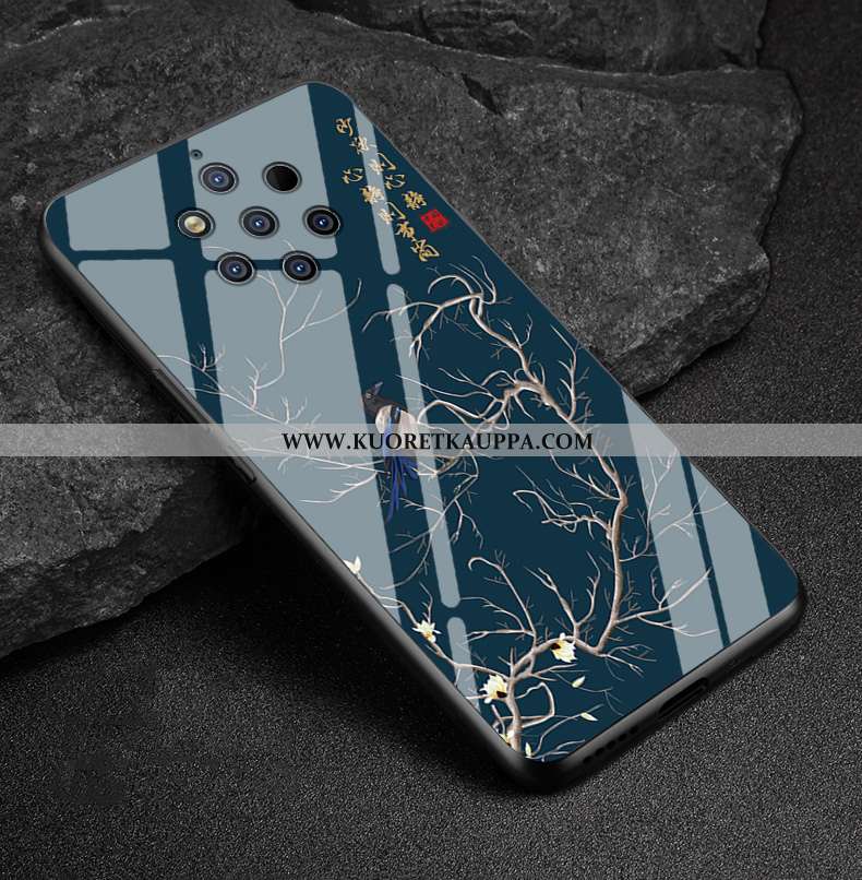 Kuori Nokia 9 Pureview, Kuoret Nokia 9 Pureview, Kotelo Nokia 9 Pureview Lasi Luova Puhelimen Tumman
