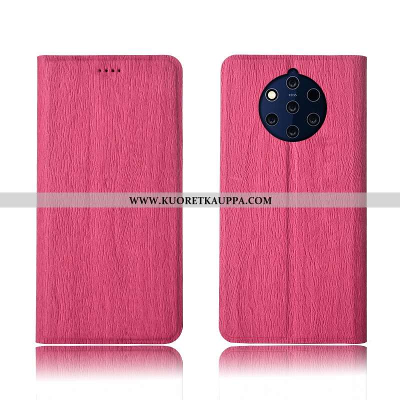 Kuori Nokia 9 Pureview, Kuoret Nokia 9 Pureview, Kotelo Nokia 9 Pureview Nahkakuori Kukkakuvio Puu A