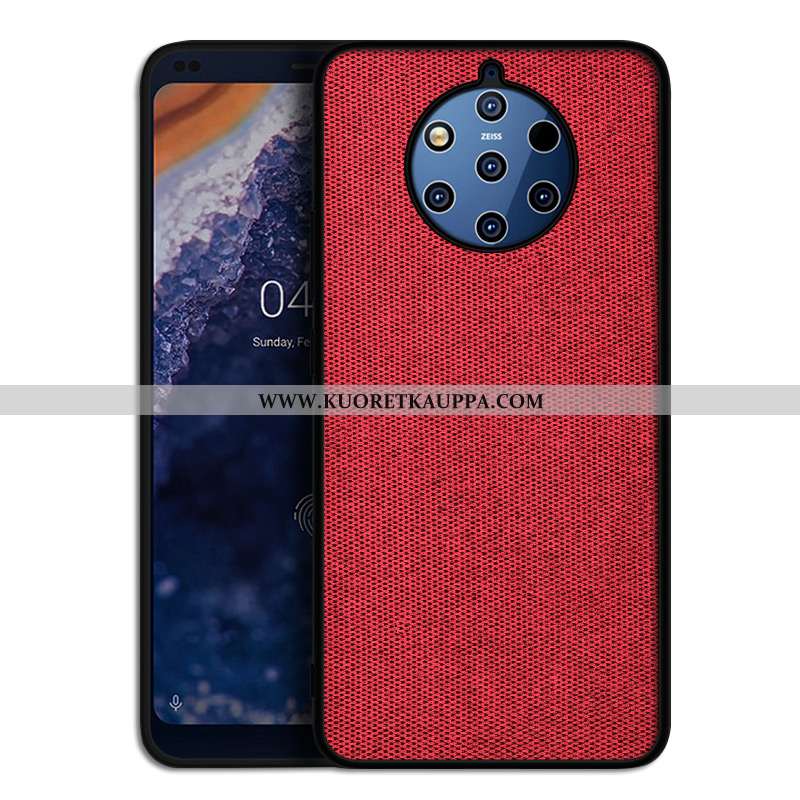 Kuori Nokia 9 Pureview, Kuoret Nokia 9 Pureview, Kotelo Nokia 9 Pureview Pehmeä Neste Silikoni Punai