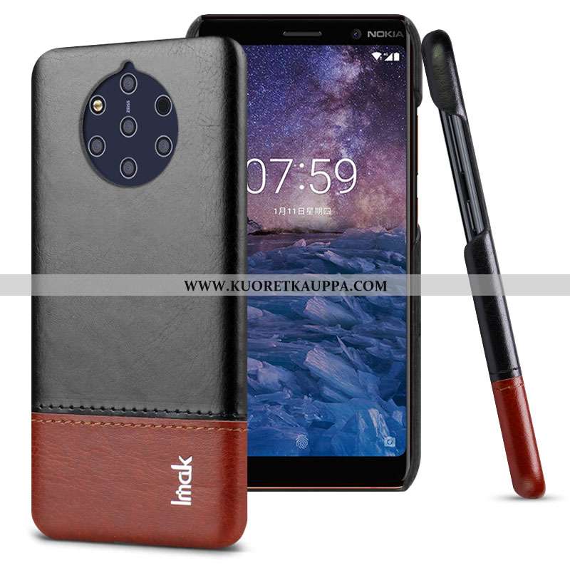 Kuori Nokia 9 Pureview, Kuoret Nokia 9 Pureview, Kotelo Nokia 9 Pureview Persoonallisuus Nahka Puhel