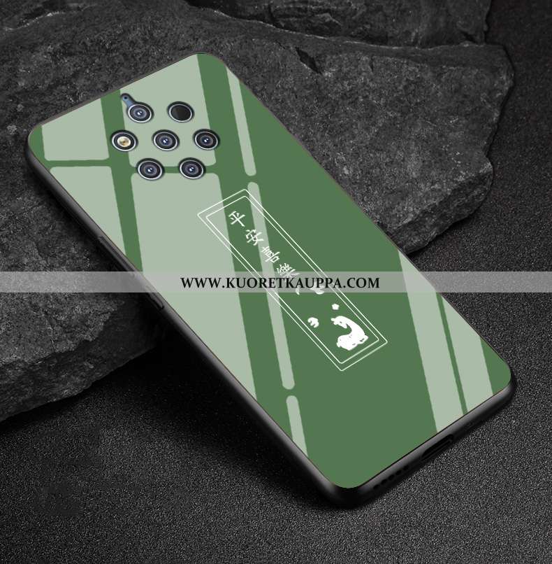 Kuori Nokia 9 Pureview, Kuoret Nokia 9 Pureview, Kotelo Nokia 9 Pureview Pesty Suede Ihana Lasi Murt