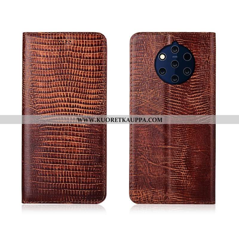 Kuori Nokia 9 Pureview, Kuoret Nokia 9 Pureview, Kotelo Nokia 9 Pureview Silikoni Suojaus Tummansini