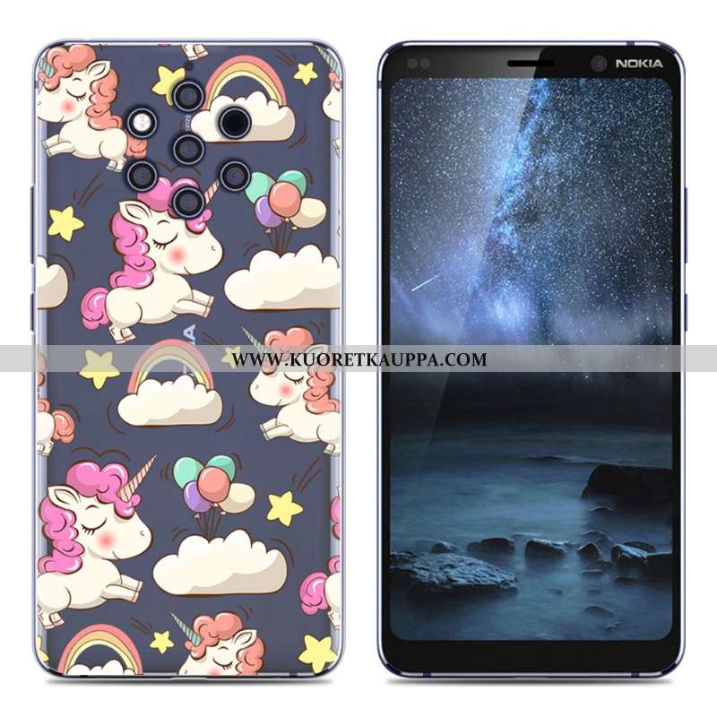 Kuori Nokia 9 Pureview, Kuoret Nokia 9 Pureview, Kotelo Nokia 9 Pureview Suojaus Luova Monivärinen P