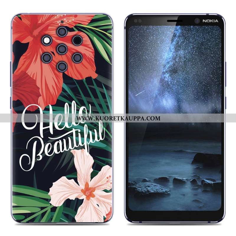 Kuori Nokia 9 Pureview, Kuoret Nokia 9 Pureview, Kotelo Nokia 9 Pureview Suojaus Luova Monivärinen P