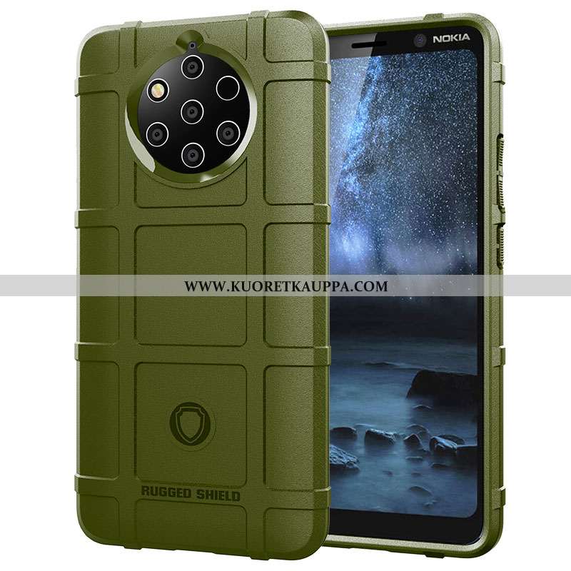 Kuori Nokia 9 Pureview, Kuoret Nokia 9 Pureview, Kotelo Nokia 9 Pureview Suojaus Vihreä Murtumaton P