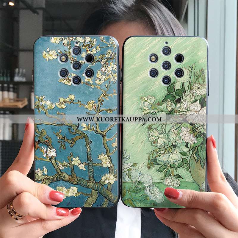 Kuori Nokia 9 Pureview, Kuoret Nokia 9 Pureview, Kotelo Nokia 9 Pureview Tila Ylellisyys Valkoinen Ö