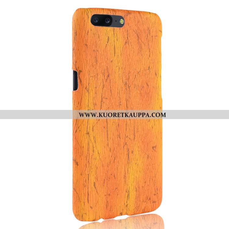 Kuori Oneplus 5, Kuoret Oneplus 5, Kotelo Oneplus 5 Nahka Kukkakuvio Kova Puu Violetti