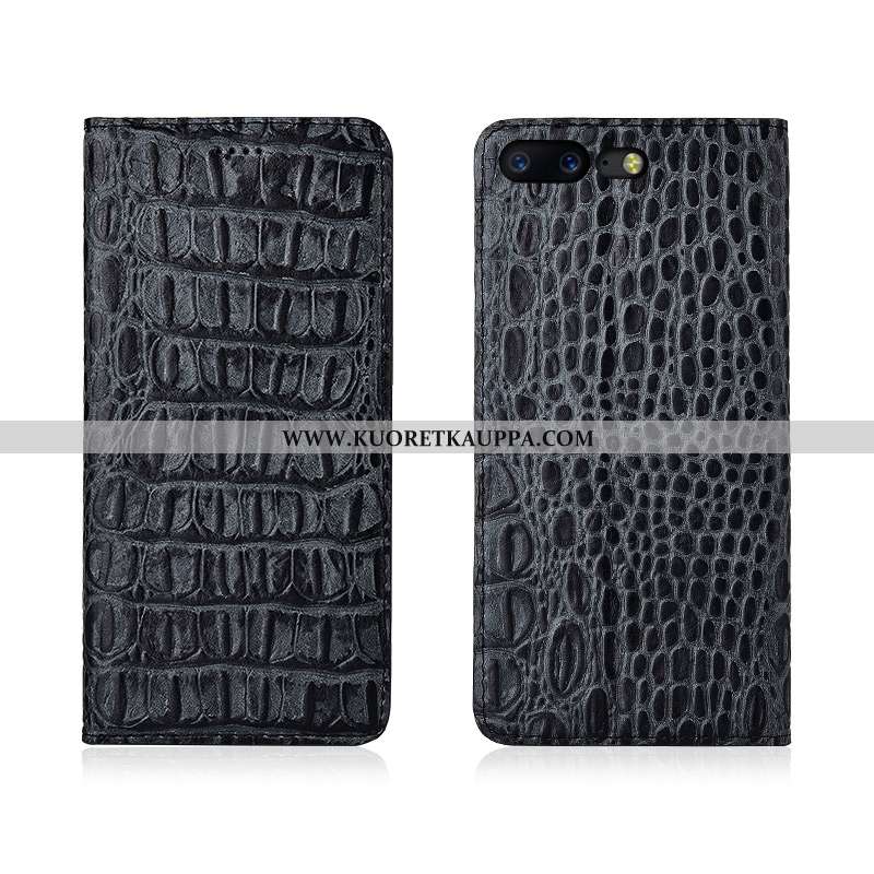 Kuori Oneplus 5, Kuoret Oneplus 5, Kotelo Oneplus 5 Nahkakuori Aito Nahka All Inclusive Pehmeä Neste