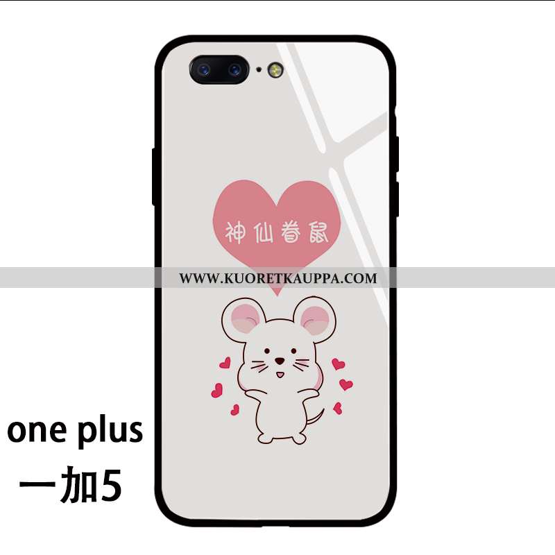 Kuori Oneplus 5, Kuoret Oneplus 5, Kotelo Oneplus 5 Persoonallisuus Luova Rakastunut Silikoni Valkoi