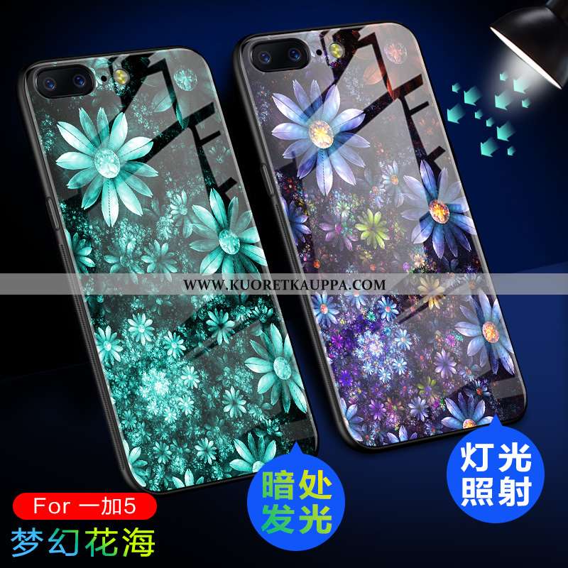 Kuori Oneplus 5, Kuoret Oneplus 5, Kotelo Oneplus 5 Pesty Suede Persoonallisuus Valo Kirkas Luova Tu