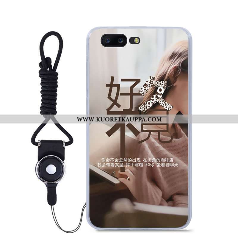 Kuori Oneplus 5, Kuoret Oneplus 5, Kotelo Oneplus 5 Suojaus Kohokuviointi Puhelimen Maalaus Sininen