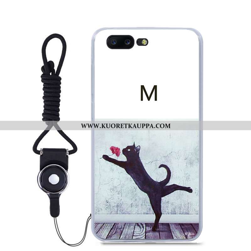 Kuori Oneplus 5, Kuoret Oneplus 5, Kotelo Oneplus 5 Suojaus Kohokuviointi Puhelimen Maalaus Sininen