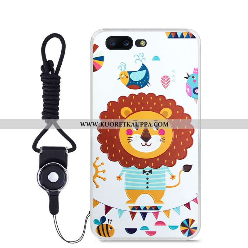 Kuori Oneplus 5, Kuoret Oneplus 5, Kotelo Oneplus 5 Suojaus Kohokuviointi Puhelimen Maalaus Sininen