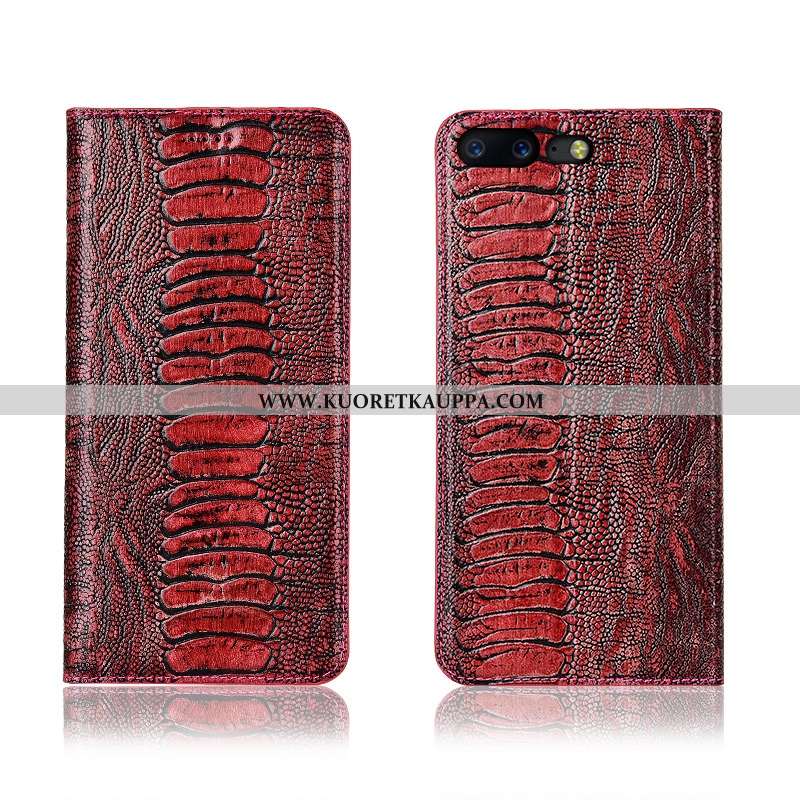 Kuori Oneplus 5, Kuoret Oneplus 5, Kotelo Oneplus 5 Suojaus Nahkakuori Uusi Simpukka Mustat