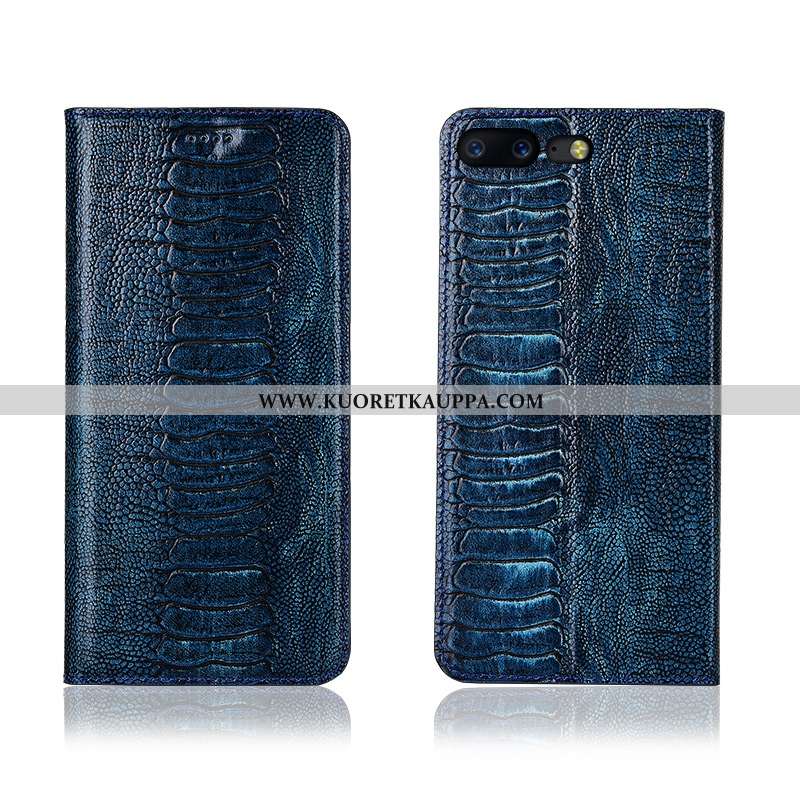 Kuori Oneplus 5, Kuoret Oneplus 5, Kotelo Oneplus 5 Suojaus Nahkakuori Uusi Simpukka Mustat