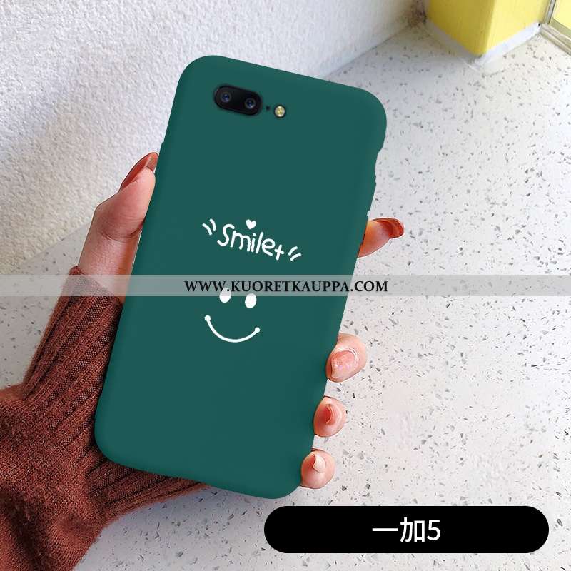 Kuori Oneplus 5, Kuoret Oneplus 5, Kotelo Oneplus 5 Tila Suuntaus Suojaus Yksinkertainen Vihreä