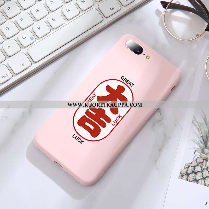 Kuori Oneplus 5, Kuoret Oneplus 5, Kotelo Oneplus 5 Valo Silikoni Net Red Luova Jauhe Pinkki