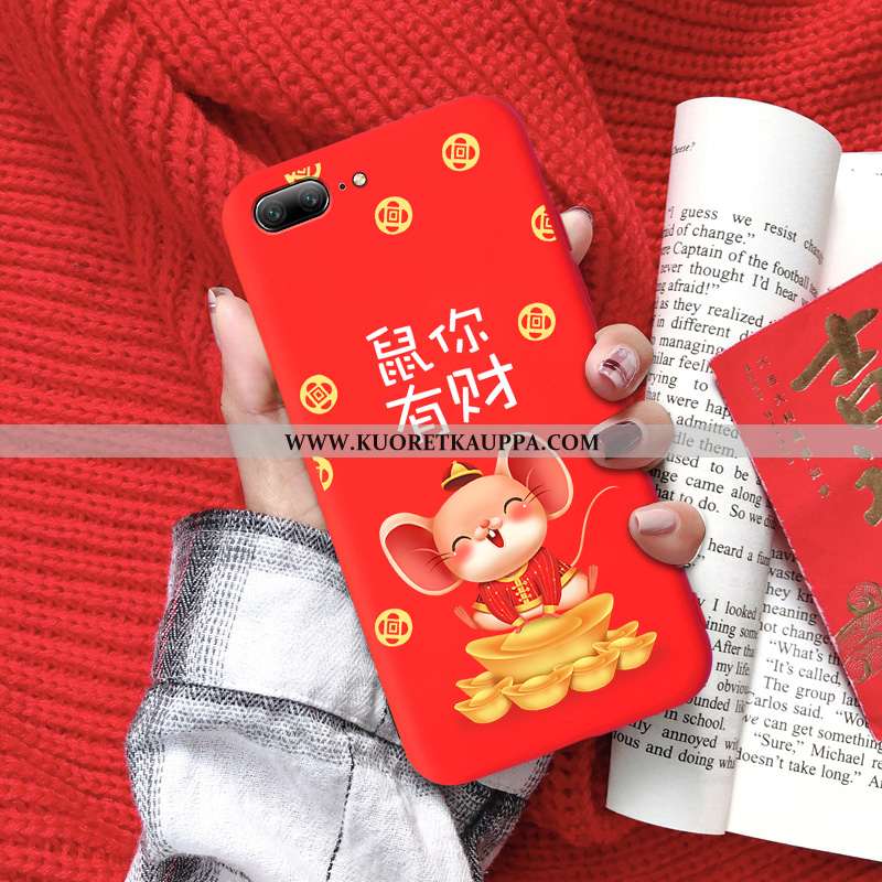 Kuori Oneplus 5, Kuoret Oneplus 5, Kotelo Oneplus 5 Valo Silikoni Ultra Murtumaton Luova Punainen