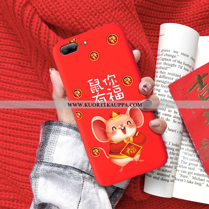 Kuori Oneplus 5, Kuoret Oneplus 5, Kotelo Oneplus 5 Valo Silikoni Ultra Murtumaton Luova Punainen