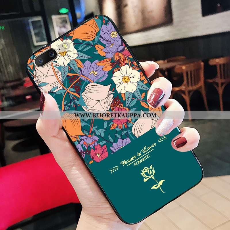 Kuori Oneplus 5, Kuoret Oneplus 5, Kotelo Oneplus 5 Vuosikerta Suuntaus Tuki Silikoni Puhelimen Vihr