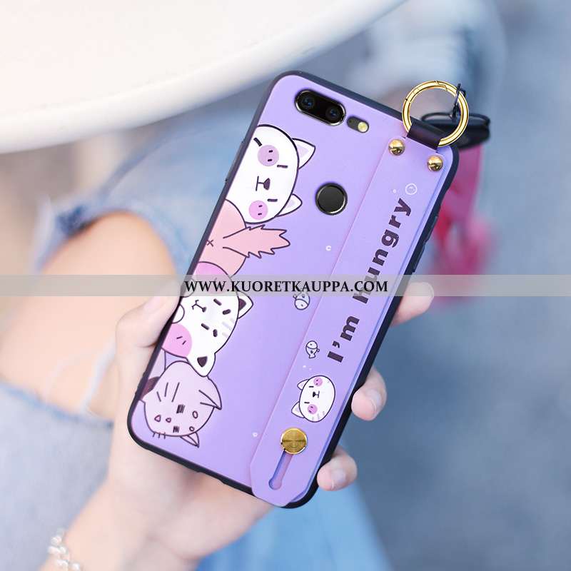 Kuori Oneplus 5t, Kuoret Oneplus 5t, Kotelo Oneplus 5t Ihana Suuntaus Silikoni Sarjakuva Violetti