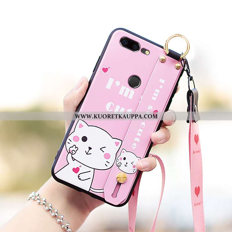 Kuori Oneplus 5t, Kuoret Oneplus 5t, Kotelo Oneplus 5t Ihana Suuntaus Silikoni Sarjakuva Violetti