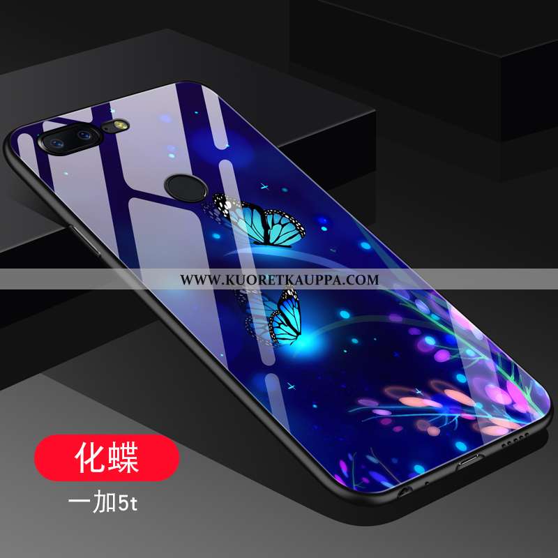Kuori Oneplus 5t, Kuoret Oneplus 5t, Kotelo Oneplus 5t Lasi Persoonallisuus Suojaus Puhelimen Mustat