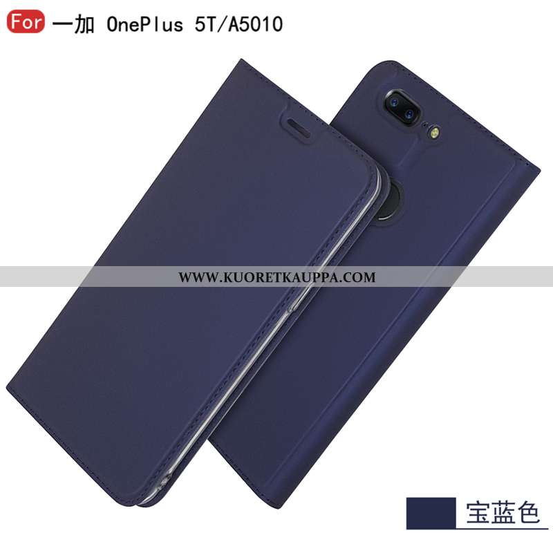 Kuori Oneplus 5t, Kuoret Oneplus 5t, Kotelo Oneplus 5t Nahkakuori Suojaus All Inclusive Pinkki