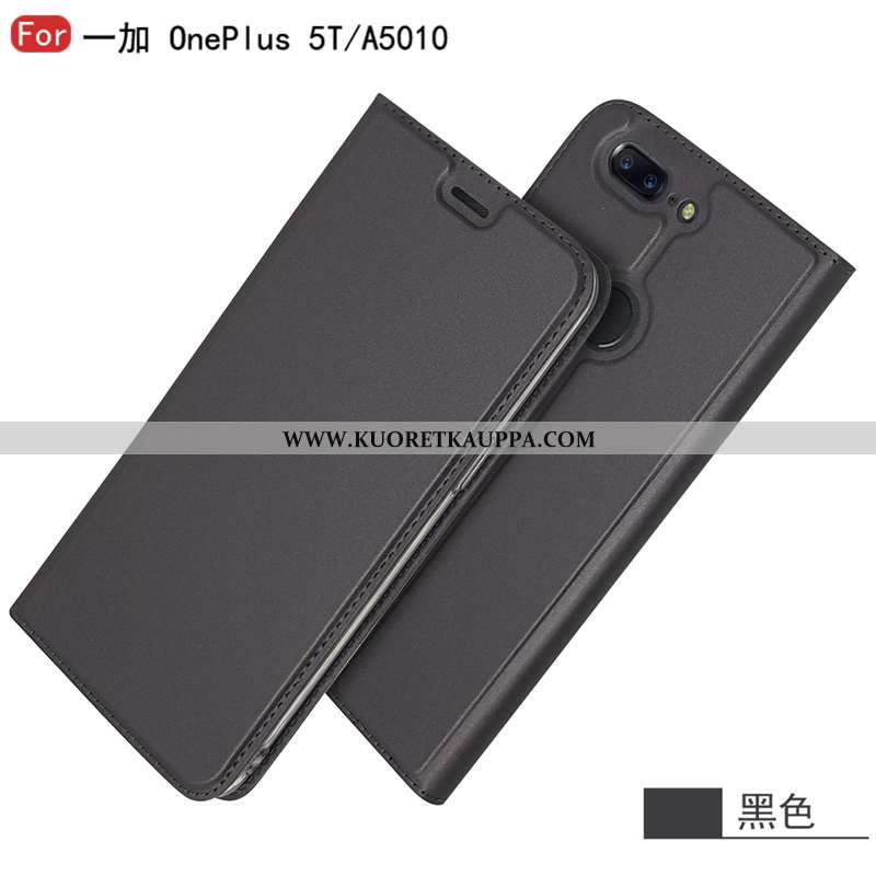 Kuori Oneplus 5t, Kuoret Oneplus 5t, Kotelo Oneplus 5t Nahkakuori Suojaus All Inclusive Pinkki