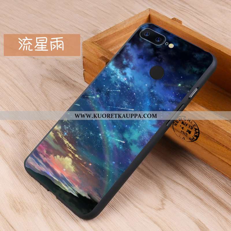 Kuori Oneplus 5t, Kuoret Oneplus 5t, Kotelo Oneplus 5t Pehmeä Neste Silikoni Suojaus Mustat