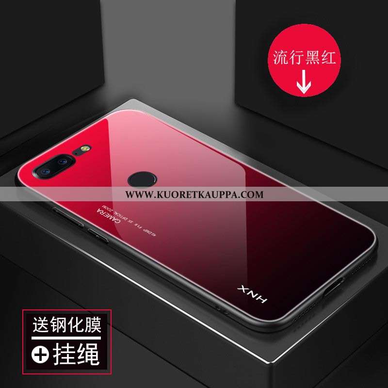 Kuori Oneplus 5t, Kuoret Oneplus 5t, Kotelo Oneplus 5t Persoonallisuus Suuntaus Vihreä Lasi Silikoni