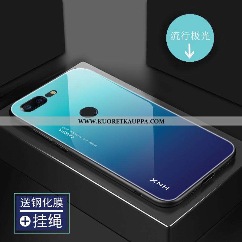 Kuori Oneplus 5t, Kuoret Oneplus 5t, Kotelo Oneplus 5t Persoonallisuus Suuntaus Vihreä Lasi Silikoni