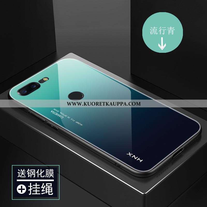 Kuori Oneplus 5t, Kuoret Oneplus 5t, Kotelo Oneplus 5t Persoonallisuus Suuntaus Vihreä Lasi Silikoni