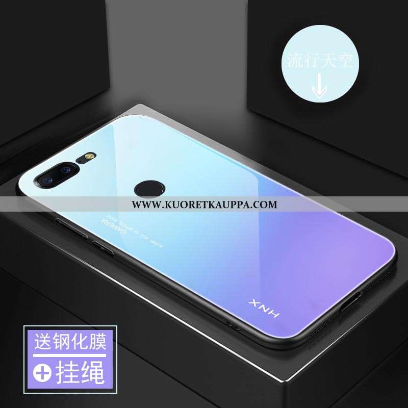 Kuori Oneplus 5t, Kuoret Oneplus 5t, Kotelo Oneplus 5t Persoonallisuus Suuntaus Vihreä Lasi Silikoni