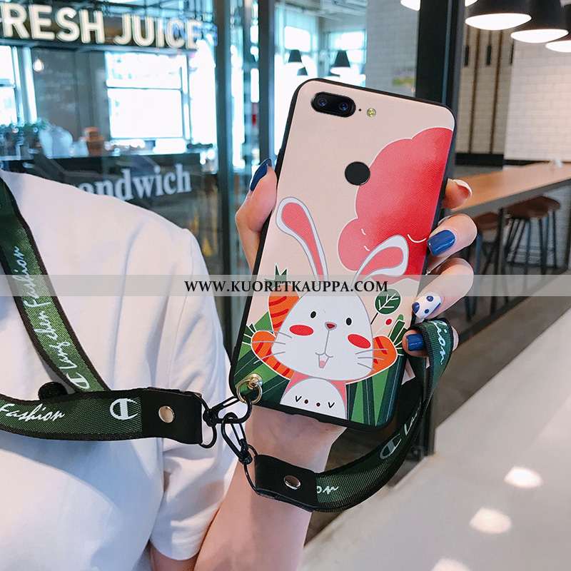 Kuori Oneplus 5t, Kuoret Oneplus 5t, Kotelo Oneplus 5t Sarjakuva Ihana Suojaus Pinkki