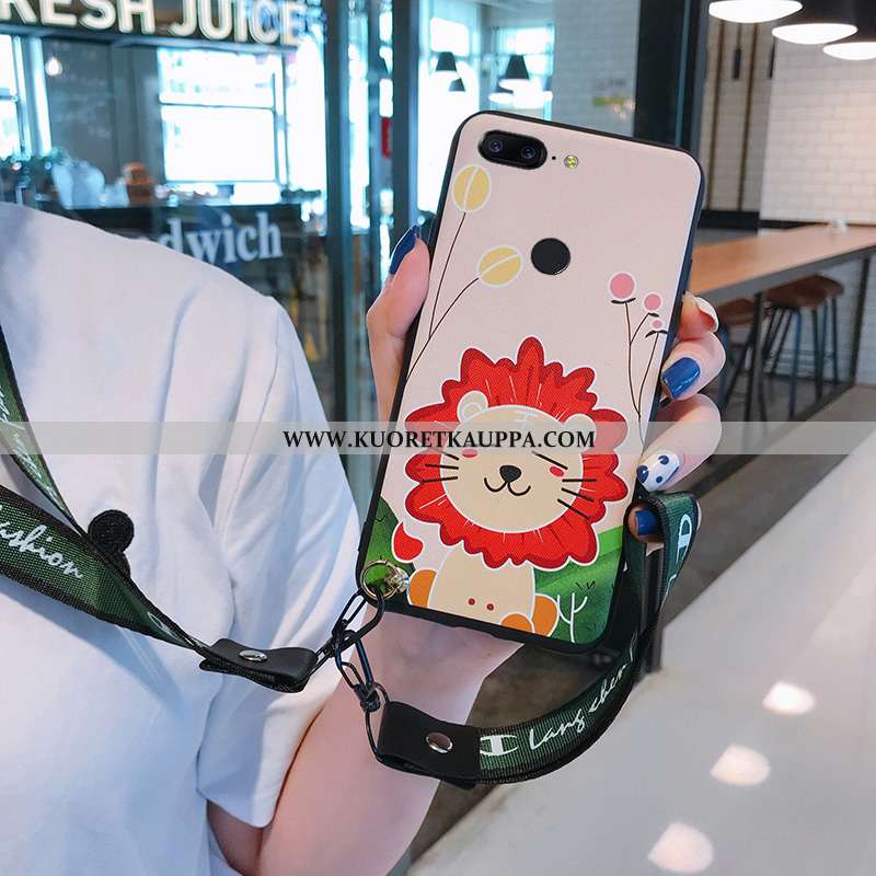 Kuori Oneplus 5t, Kuoret Oneplus 5t, Kotelo Oneplus 5t Sarjakuva Ihana Suojaus Pinkki