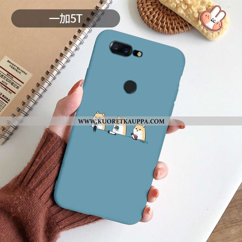 Kuori Oneplus 5t, Kuoret Oneplus 5t, Kotelo Oneplus 5t Sarjakuva Silikoni Suojaus Murtumaton Pinkki