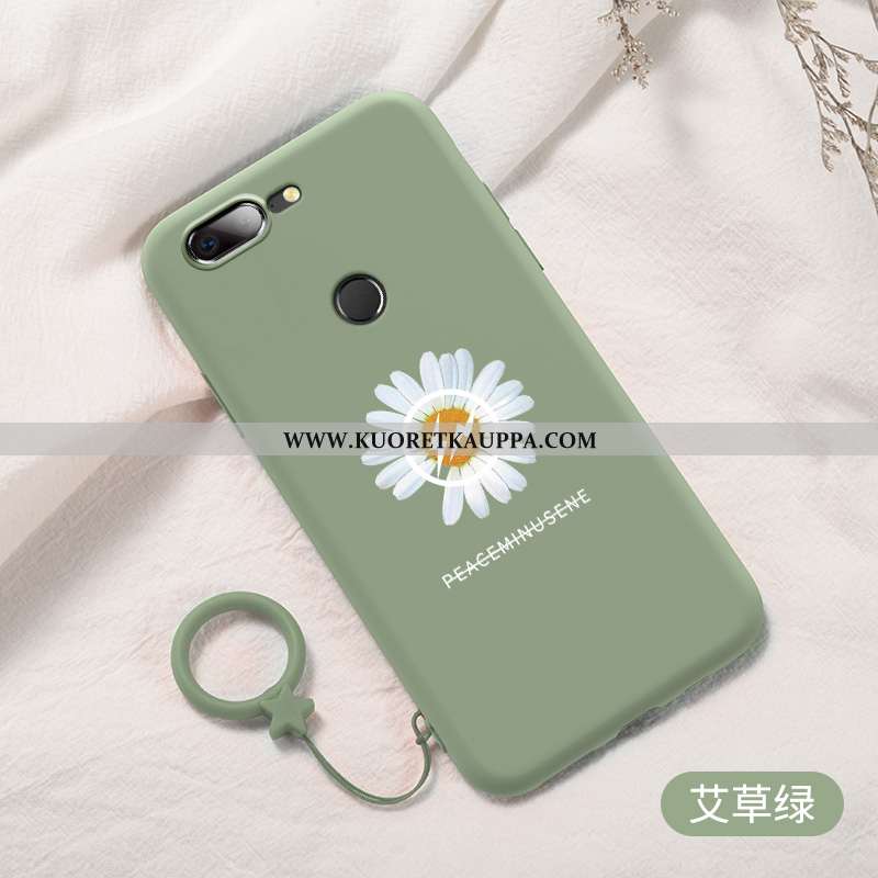 Kuori Oneplus 5t, Kuoret Oneplus 5t, Kotelo Oneplus 5t Silikoni Persoonallisuus Luova Vihreä